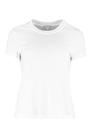 Cotton crew-neck T-shirt-0